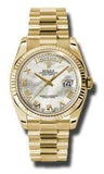 Rolex - Day-Date President Yellow Gold - Fluted Bezel - Watch Brands Direct
 - 36