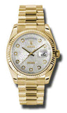 Rolex - Day-Date President Yellow Gold - Fluted Bezel - Watch Brands Direct
 - 40