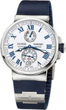 Ulysse Nardin,Ulysse Nardin - Marine Chronometer Manufacture 43mm - Stainless Steel and Titanium - Watch Brands Direct