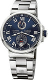 Ulysse Nardin,Ulysse Nardin - Marine Chronometer Manufacture 43mm - Stainless Steel and Titanium - Watch Brands Direct