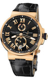 Ulysse Nardin,Ulysse Nardin - Marine Chronometer Manufacture 45mm - Rose Gold - Watch Brands Direct