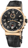 Ulysse Nardin,Ulysse Nardin - Marine Chronometer Manufacture 43mm - Rose Gold - Watch Brands Direct