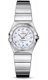 Omega,Omega - Constellation Quartz 24 mm - Polished Stainless Steel - Watch Brands Direct