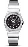 Omega,Omega - Constellation Quartz 27 mm - Polished Stainless Steel - Watch Brands Direct