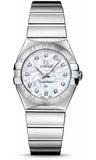 Omega,Omega - Constellation Quartz 27 mm - Polished Stainless Steel - Watch Brands Direct