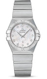 Omega,Omega - Constellation Quartz 27 mm - Brushed Stainless Steel - Watch Brands Direct