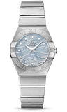 Omega,Omega - Constellation Quartz 27 mm - Brushed Stainless Steel - Watch Brands Direct