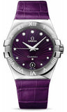 Omega,Omega - Ladies Constellation Quartz 35 mm - Brushed Stainless Steel - Watch Brands Direct