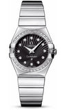 Omega,Omega - Constellation Quartz 27 mm - Polished Stainless Steel - Watch Brands Direct