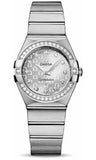 Omega,Omega - Constellation Quartz 27 mm - Brushed Stainless Steel - Watch Brands Direct