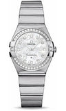 Omega,Omega - Constellation Quartz 27 mm - Polished Stainless Steel - Watch Brands Direct