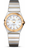 Omega,Omega - Constellation Quartz 27 mm - Polished Steel and Yellow Gold - Watch Brands Direct