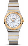 Omega,Omega - Constellation Quartz 27 mm - Brushed Steel and Yellow Gold - Watch Brands Direct