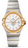 Omega,Omega - Constellation Co-Axial 31 mm - Brushed Steel and Yellow Gold - Watch Brands Direct