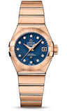 Omega,Omega - Constellation Co-Axial 27 mm - Red Gold - Watch Brands Direct