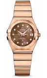Omega,Omega - Constellation Co-Axial 27 mm - Red Gold - Watch Brands Direct