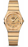 Omega,Omega - Constellation Co-Axial 27 mm - Yellow Gold - Watch Brands Direct