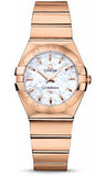 Omega,Omega - Constellation Quartz 27 mm - Brushed Red Gold - Watch Brands Direct