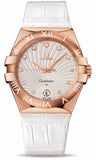 Omega,Omega - Constellation Quartz 35 mm - Brushed Red Gold - Watch Brands Direct