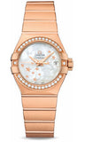 Omega,Omega - Constellation Co-Axial 27 mm - Red Gold - Watch Brands Direct