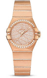 Omega,Omega - Constellation Co-Axial 27 mm - Red Gold - Watch Brands Direct