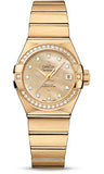 Omega,Omega - Constellation Co-Axial 27 mm - Yellow Gold - Watch Brands Direct