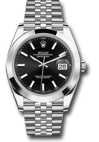 Rolex - Datejust 41mm - Stainless Steel - Smooth Bezel - Jubilee Br – Watch Brands Direct - Luxury Watches at the Largest Discounts