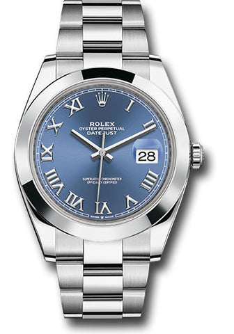 Rolex Datejust II 41mm Stainless Steel Smooth Bezel Oyster