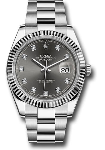 Rolex Datejust II 41mm Stainless Steel Fluted Bezel Oyster