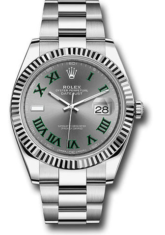 Rolex - Datejust II 41mm Stainless Steel - Fluted Bezel - Oyster – Watch Brands Direct - Luxury Watches at the Discounts