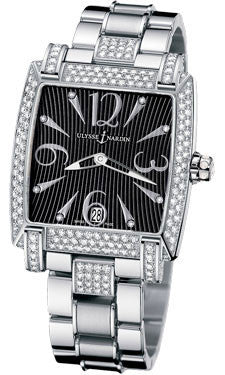 Ulysse Nardin,Ulysse Nardin - Caprice - Stainless Steel - Diamond Bezel - Bracelet - Watch Brands Direct