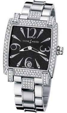 Ulysse Nardin,Ulysse Nardin - Caprice - Stainless Steel - Diamond Bezel - Bracelet - Watch Brands Direct