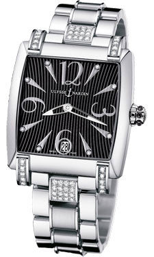 Ulysse Nardin,Ulysse Nardin - Caprice - Stainless Steel - Diamond Lugs - Bracelet - Watch Brands Direct