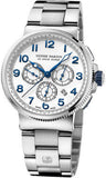 Ulysse Nardin,Ulysse Nardin - Marine Chronograph Manufacture - Stainless Steel and Titanium - Watch Brands Direct