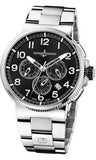 Ulysse Nardin,Ulysse Nardin - Marine Chronograph Manufacture - Stainless Steel and Titanium - Watch Brands Direct