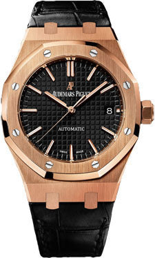 Audemars Piguet,Audemars Piguet - Royal Oak Self Winding 37mm - Rose Gold - Watch Brands Direct