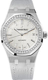 Audemars Piguet,Audemars Piguet - Royal Oak Lady Self Winding 37mm - Stainless Steel - Watch Brands Direct