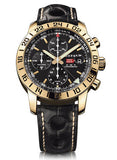 Chopard,Chopard - Mille Miglia - GMT - Rose Gold - Leather Strap - Watch Brands Direct