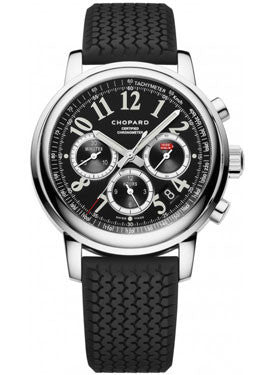 Chopard,Chopard - Mille Miglia - Chronograph - Stainless Steel - Rubber Strap - Watch Brands Direct