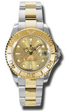 Rolex,Rolex - Yacht-Master Steel and Gold Two Tone 35mm - Watch Brands Direct