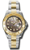 Rolex,Rolex - Yacht-Master Steel and Gold Two Tone 35mm - Watch Brands Direct