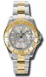 Rolex,Rolex - Yacht-Master Steel and Gold Two Tone 35mm - Watch Brands Direct
