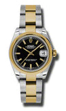 Rolex,Rolex - Datejust 31mm - Steel and Yellow Gold - Domed Bezel - Watch Brands Direct