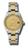 Rolex,Rolex - Datejust 31mm - Steel and Yellow Gold - Domed Bezel - Watch Brands Direct