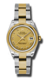 Rolex,Rolex - Datejust 31mm - Steel and Yellow Gold - Domed Bezel - Watch Brands Direct