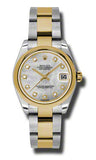 Rolex,Rolex - Datejust 31mm - Steel and Yellow Gold - Domed Bezel - Watch Brands Direct