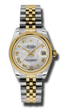 Rolex,Rolex - Datejust 31mm - Steel and Yellow Gold - Domed Bezel - Watch Brands Direct