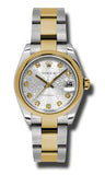 Rolex,Rolex - Datejust 31mm - Steel and Yellow Gold - Domed Bezel - Watch Brands Direct