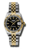 Rolex,Rolex - Datejust 31mm - Steel and Yellow Gold - Fluted Bezel - Watch Brands Direct