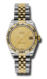 Rolex,Rolex - Datejust 31mm - Steel and Yellow Gold - Fluted Bezel - Watch Brands Direct